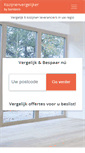 Mobile Screenshot of kozijnenvergelijker.nl